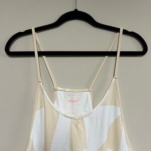 FP Movement by Free People Cream Strappy Jumpsuit